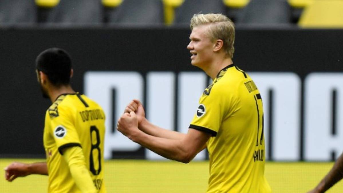 Haaland. El joven goleador señaló que no piensa salir del Dortmund luego de que medios señalan que varios clubes de Europa lo pretenden: 'Vivo el presente, acabo de llegar al Dortmund y para nada pienso en marcharme por ahora', ha confesado en una entrevista al grupo de comunicación WAZ