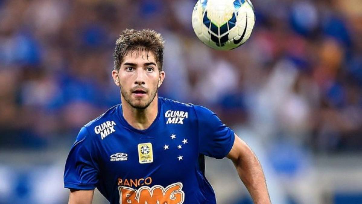 El mediocentro brasileño Lucas Silva, que está cedido por el Real Madrid en el Cruzeiro de Brasil.