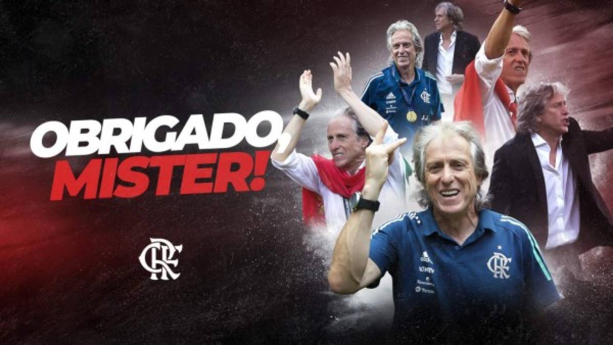 El Flamengo confirmó la salida de Jorge Jesus, el técnico que los llevó a la cima de América. Y poco después, el Benfica informa que se llegó a un acuerdo y Jorge Jesus es nuevo DT del club, una vez más.