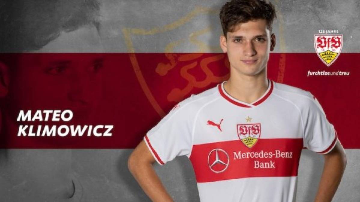 El Stuttgart ha fichado al medio-ofensivo argentino Mateo Klimowicz por 1.500.000 €. Firma hasta junio de 2024.