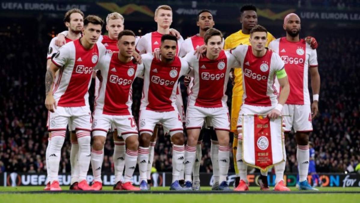 Eredivisie (Holanda) - El Ajax, gracias a la mejor diferencia de goles, está por delante en la Liga holandesa, comparte liderato con el AZ Alkmaar, ambos con 56 puntos.