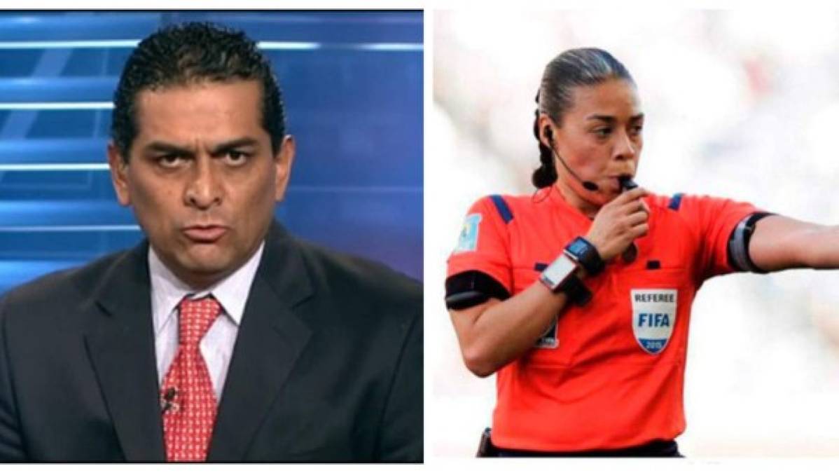 Melissa pitó el pasado mes de abril el clásico Olimpia vs Motagua por las vueltas regulares y ese momento fue señalada por el ex-árbitro mexicano Felipe Ramos Rizo, quien se desempeña como analista arbitral de ESPN. '