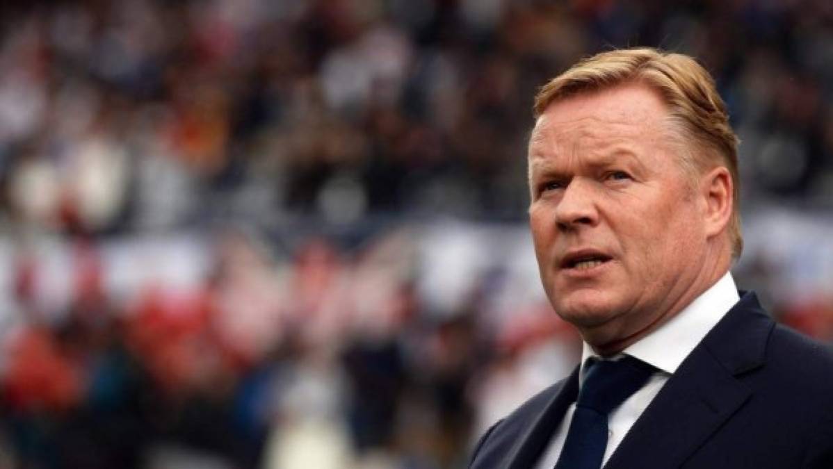 Ronald Koeman: Actual entrenador de la selección nacional holandesa. Tiene el potencial de convertirse en un entrenador de éxito en el Camp Nou como los antiguos jugadores y ya exentrenadores