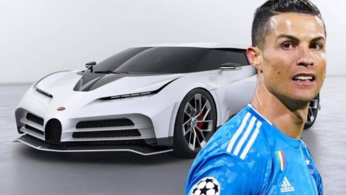 Según lo confirmó el diario Bild de Alemania, Cristiano Ronaldo ordenó un espectacular vehículo Bugatti Centodieci.