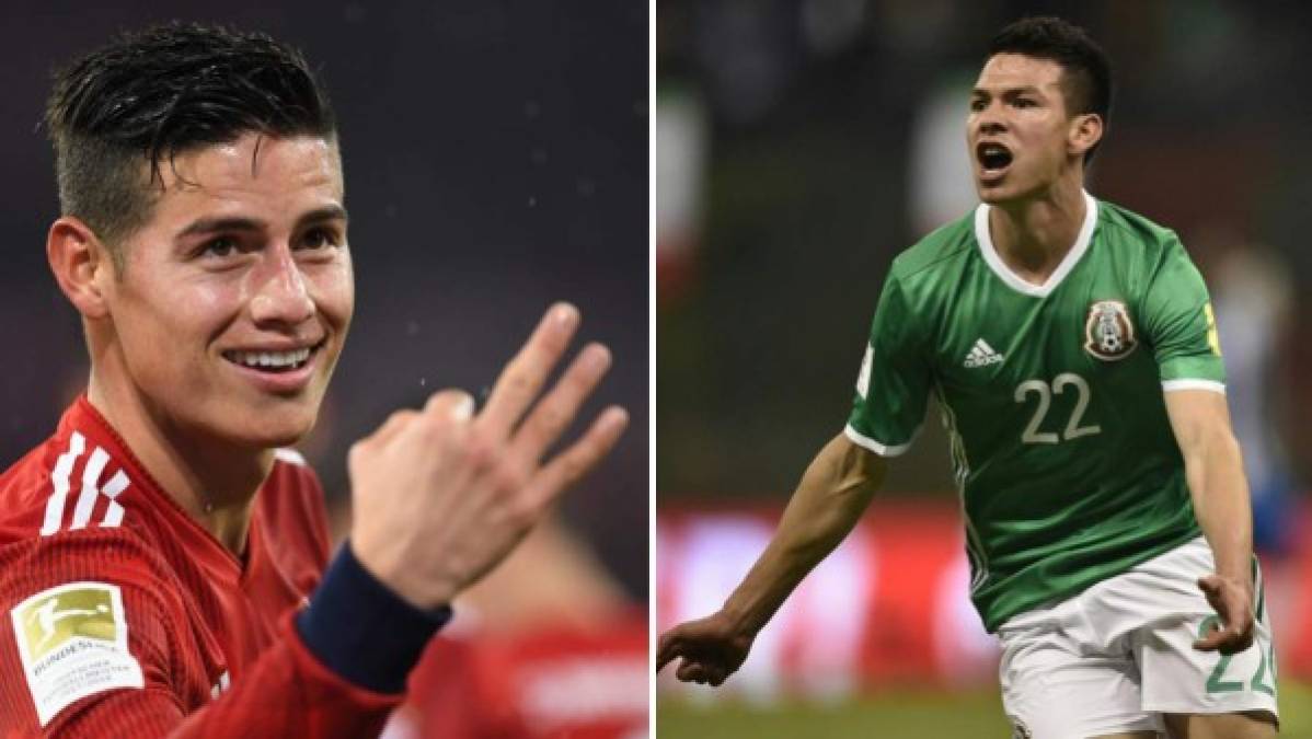 Según la Gazzetta dello Sport, el Napoli de Italia alista 100 millones de euros por el fichaje del colombiano James Rodríguez y el mexicano Hirving Lozano. El presidente De Laurentiis está dispuesto al desembolso, aunque necesita vender.<br/>