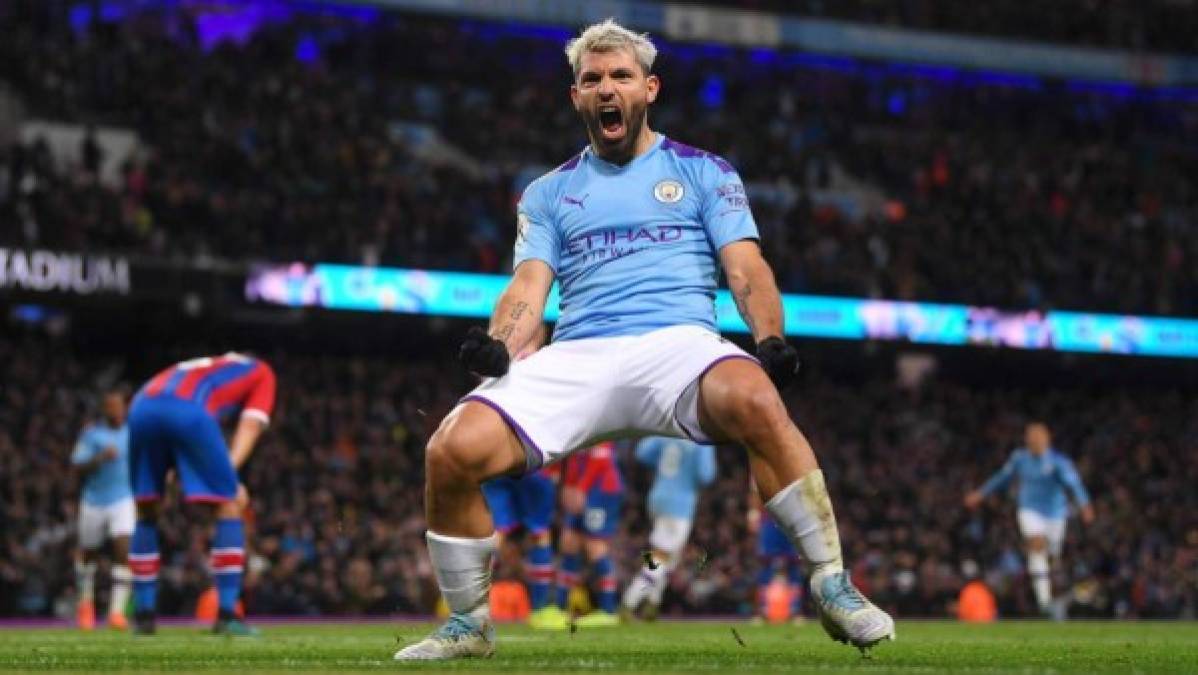 Sergio Agüero: El delantero del Manchester City es considerado por Messi como uno de los mejores jugadores.