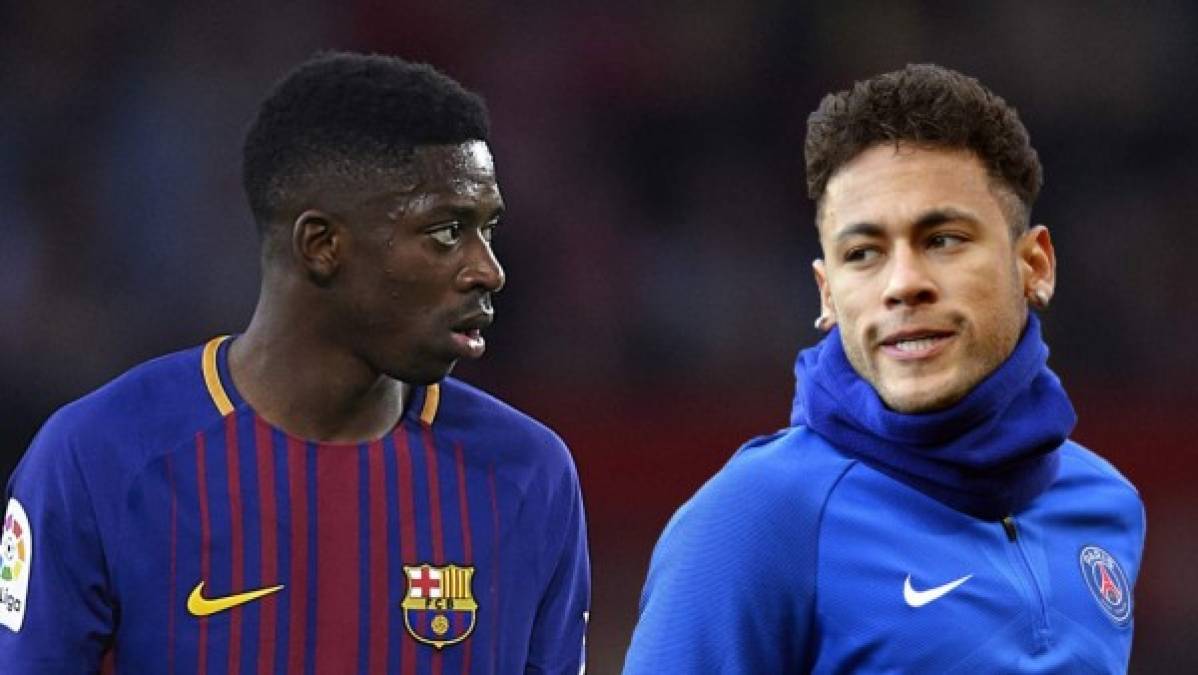 Tanta es la molestia en Barcelona por Dembélé, que según Mundo Deportivo, el club español estaría dispuesto a deshacerse del francés y se lo ofrecería al PSG a cambio de Neymar.