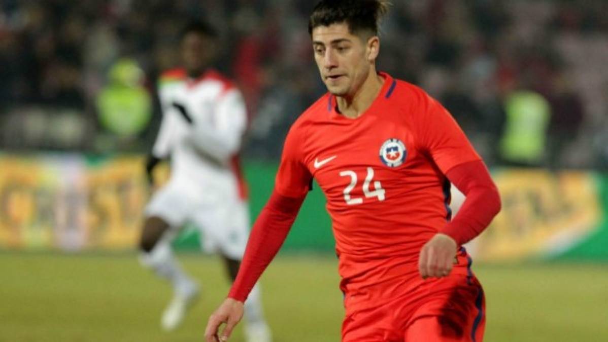 Ángelo Sagal: Chile jugará con tridente en el ataque y el ariete que milita en el Pachuca será uno de los que buscará golear a Honduras.