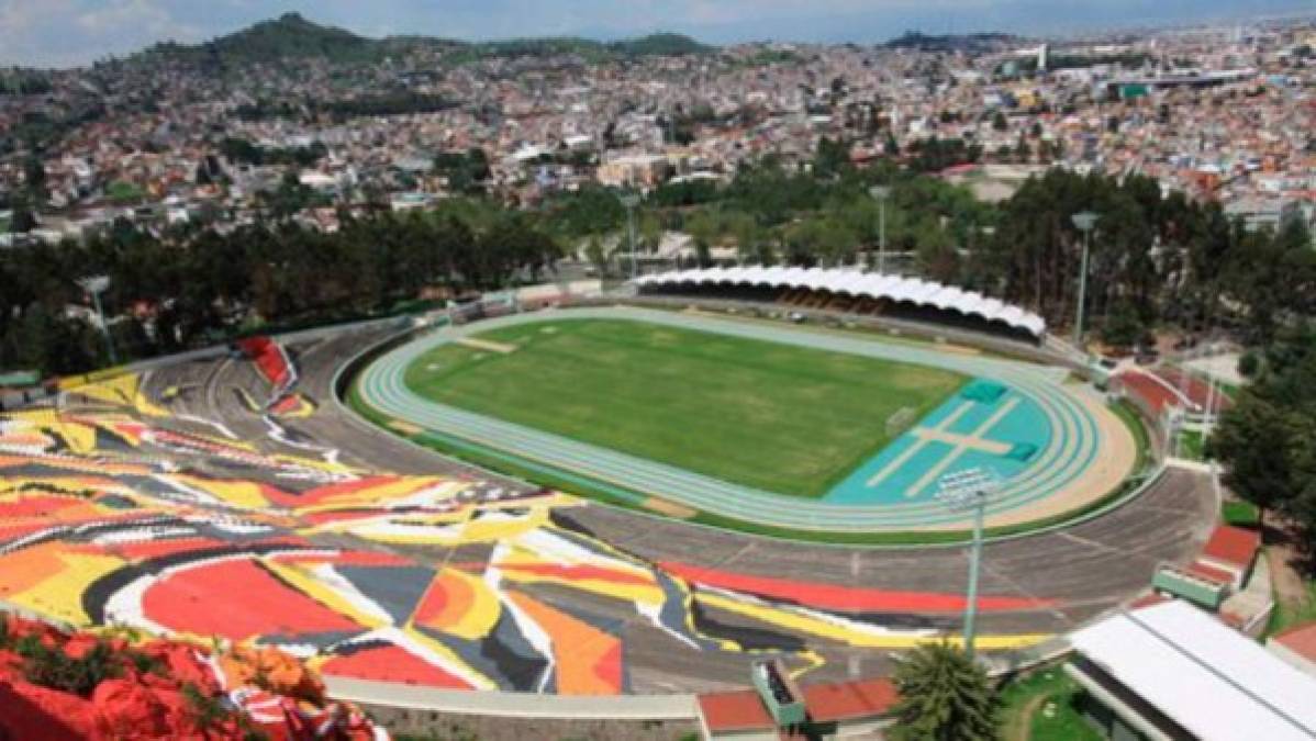 En el estadio Alberto Chivo de Toluca, en México caben 32.000 personas aunque quizás, lo más sorprendente es su aspecto cuando se encuentra vacío.