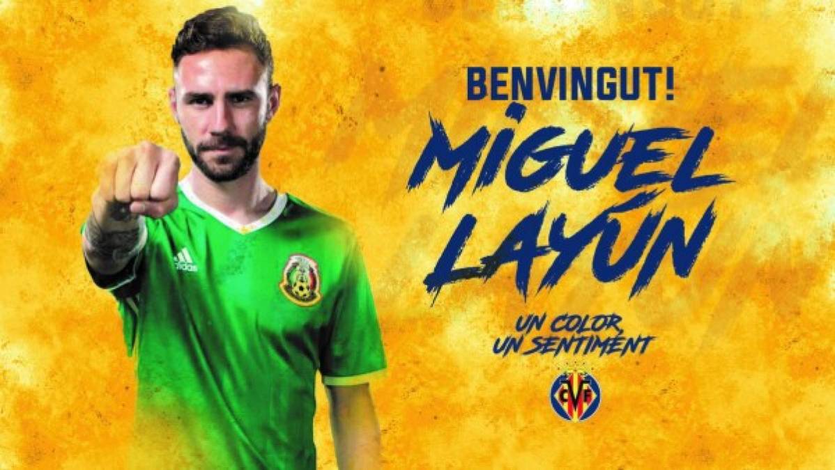 El Villarreal ha hecho oficial la llegada de Miguel Layún, que ha disputado el Mundial de Rusia 2018 con la selección de México. El jugador se ha comprometido para las próximas tres temporadas.