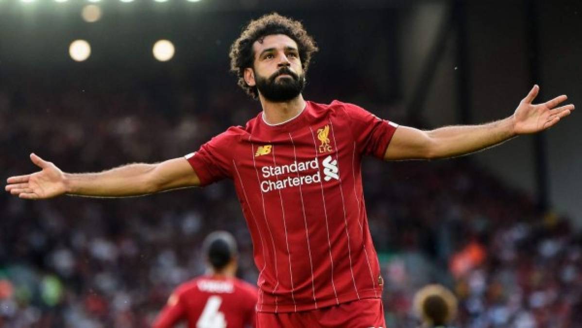 3. Mohamed Salah (27 años) - Delantero egipcio del Liverpool aparece en el top 3, con un precio de 150 millones de euros.