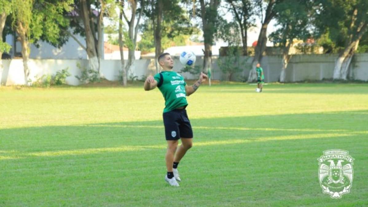 Kevin Hoyos: El delantero argentino ya se unió a la pretemporada del Marathón. Hace unos años atrás jugó en el fútbol hondureño en clubes como Victoria y Parrillas One.