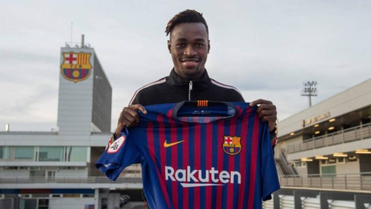 El Getafe y el FC Barcelona llegan a un acuerdo para la cesión, con opción de compra, hasta final de temporada del centrocampista congoleño Merveil Ndockyt al filial azulgrana.