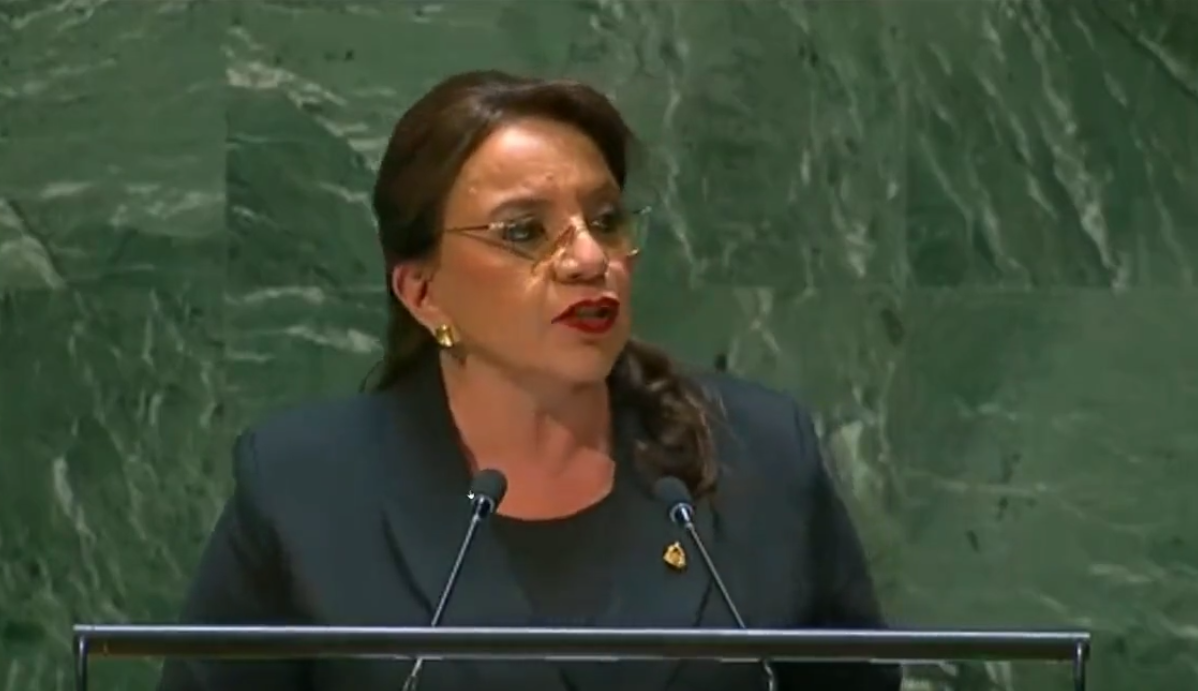 Xiomara Castro abogó por Nicaragua y Venezuela en la ONU