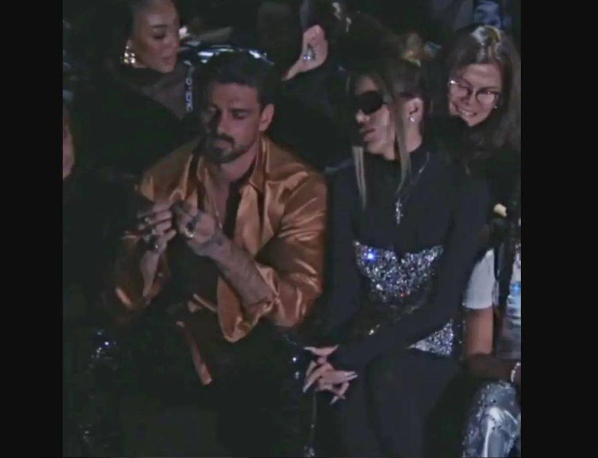 Los dos coincidieron en el desfile de Dolce Gabbana celebrado a lo largo del fin de semana en Milán, Italia, y estuvieron sentados en primera fila, así que lo más probable es que se vieran al menos de lejos.