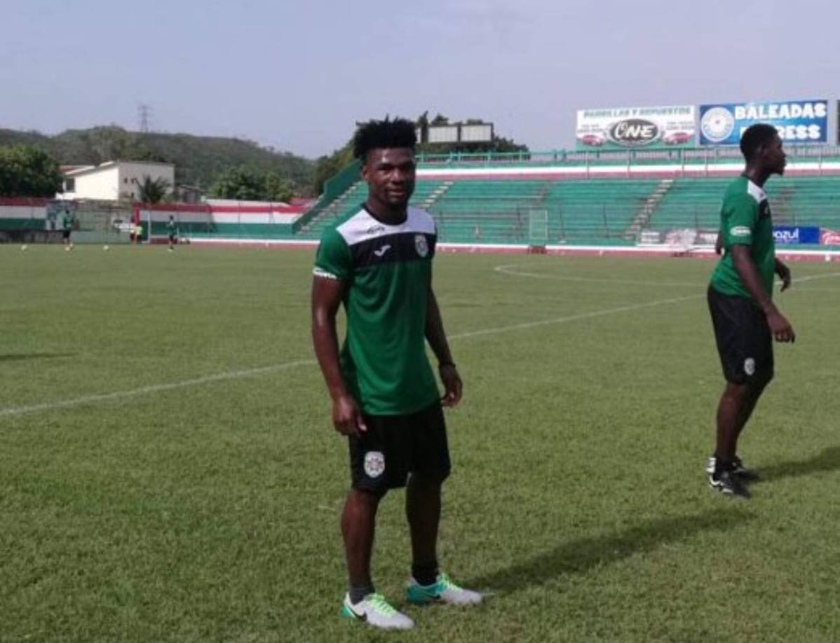 'Machuca' Ramírez: El delantero finalmente se unió a la pretemporada del Marathón, llega procedente de la Liga de Egipto. Foto ELVIN ALTAMIRANO.