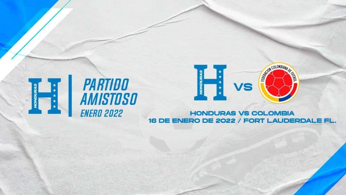 La Selección Nacional de Honduras se enfrenta a Colombia en partido amistoso a realizarse en el estadio DRV PNK Stadium de Fort Lauderdale. El choque comenzará a las 5:00pm, horario hondureño.