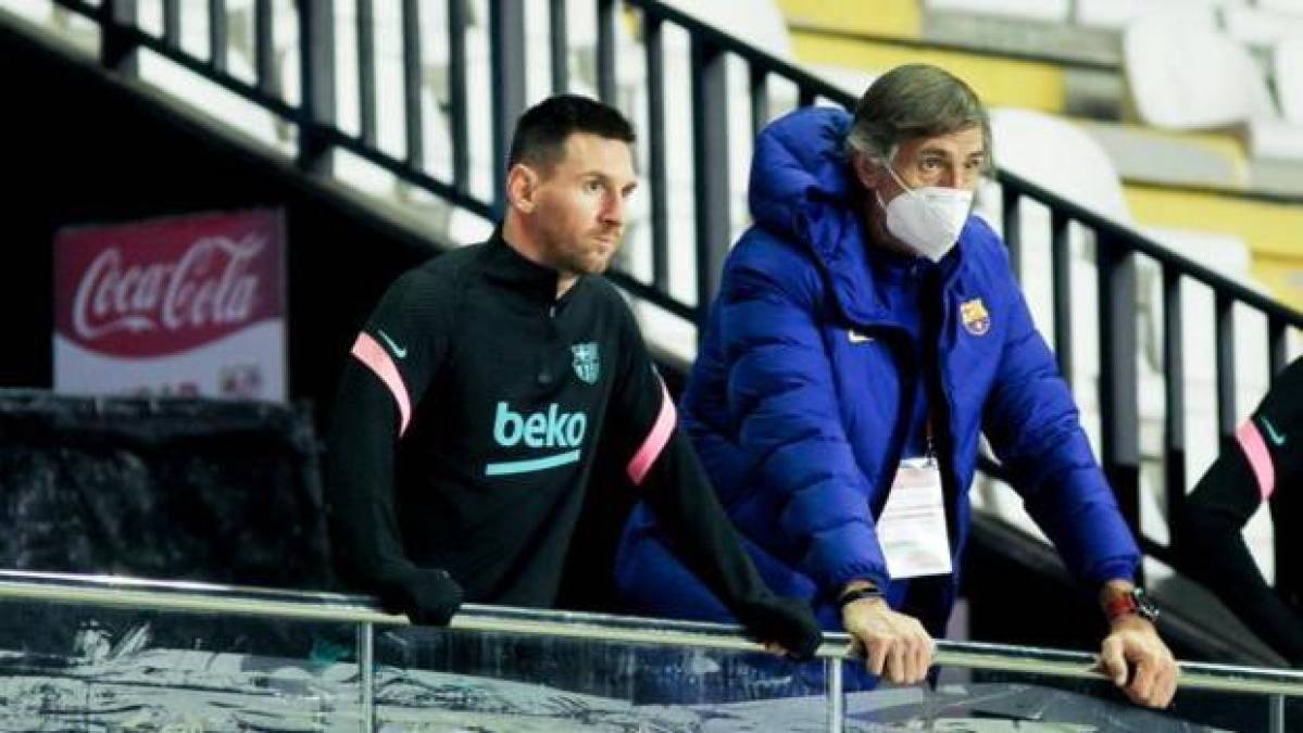 Messi aterrizó en Barcelona junto a toda su familia, Pepe Costa, y 15 maletas.