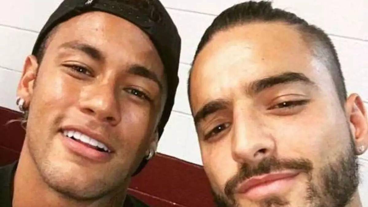 Maluma causa revuelo tras confesión sobre Neymar: “Me la quitó”