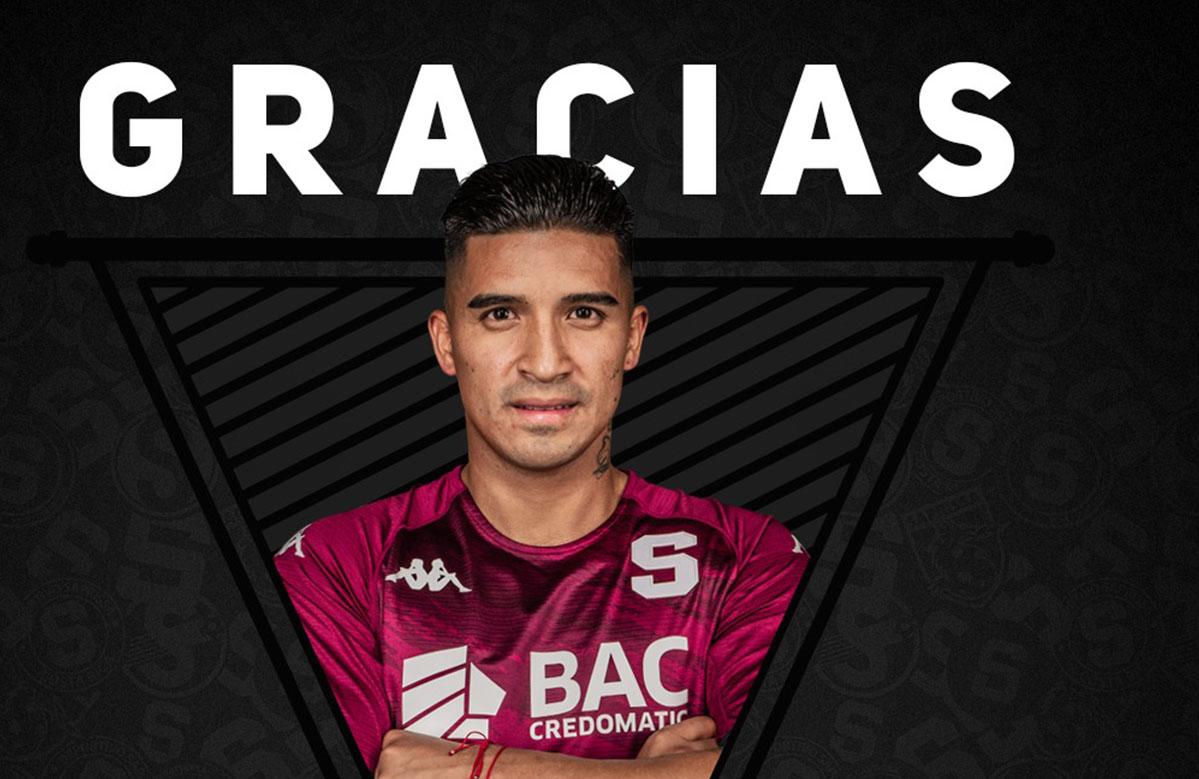 Saprissa anunció la salida de Michaell Chirinos.