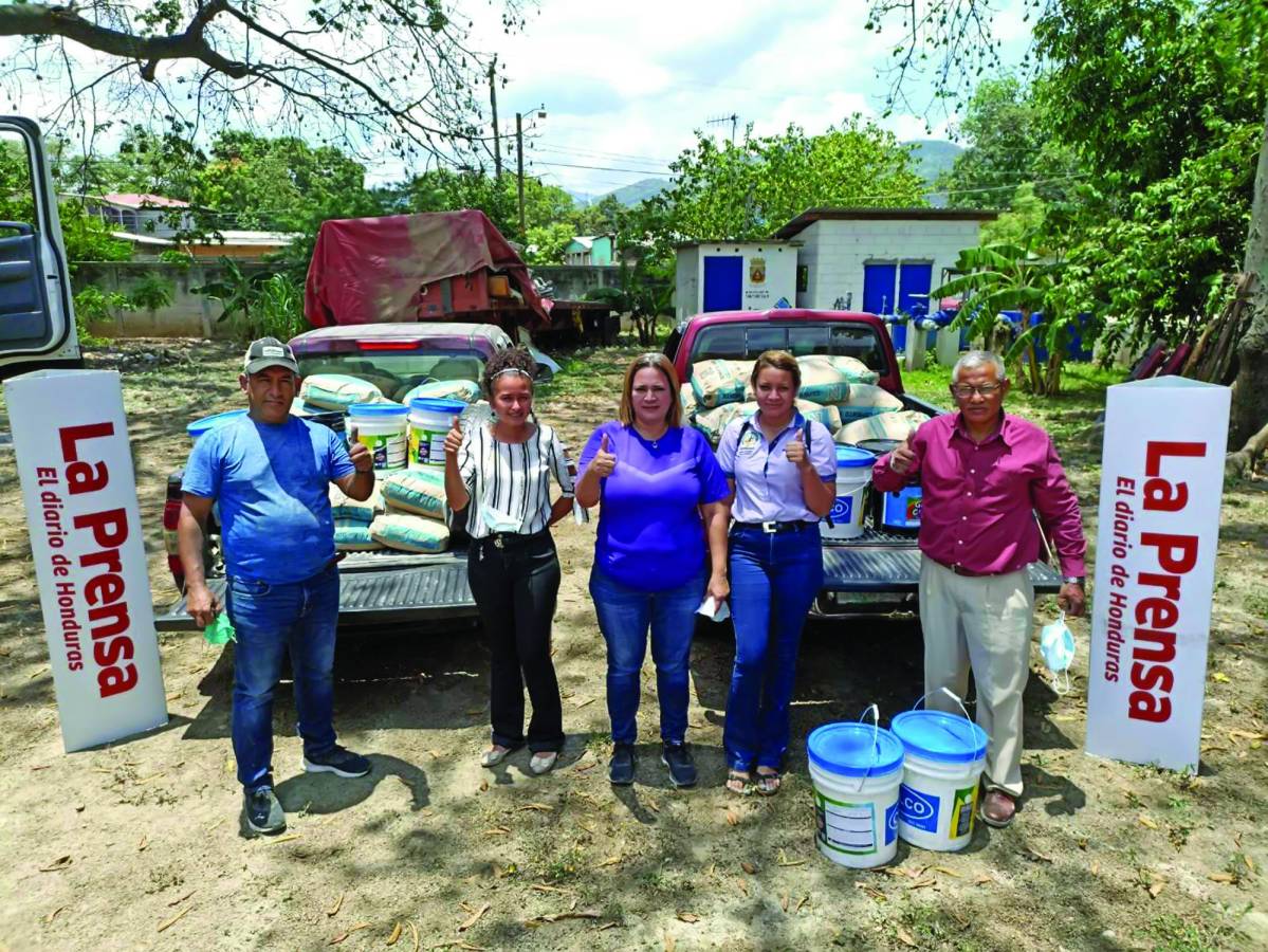 Progreso dona L80,921 en materiales a centros escolares de Chamelecón