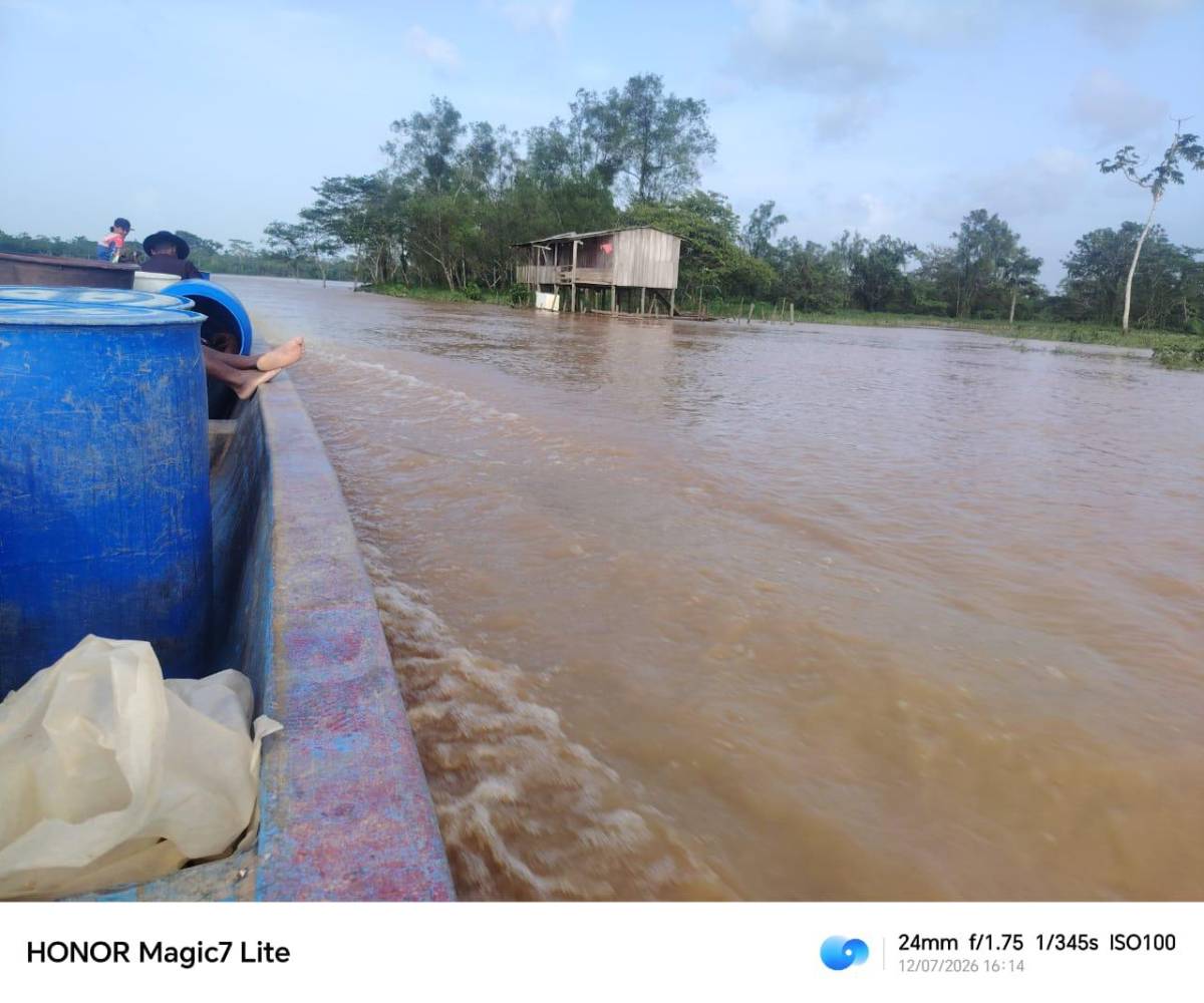 Declaran emergencia por lluvias en Wampusirpi