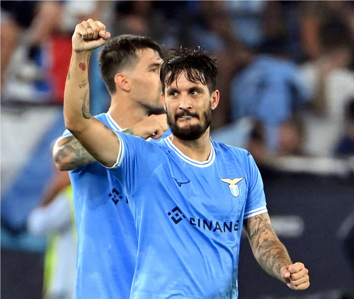 Luis Alberto le devolvió la ventaja a la Lazio.