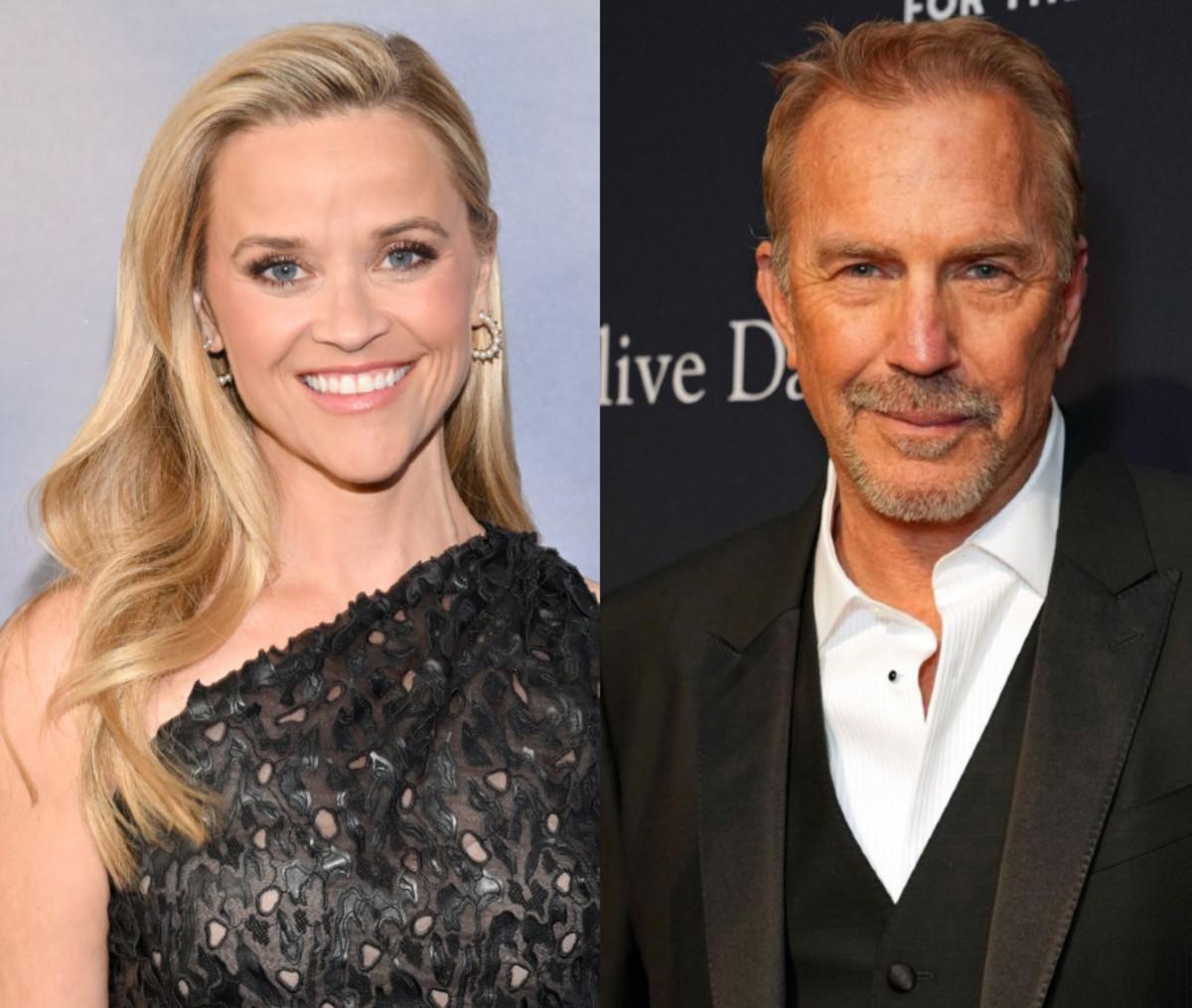 Reese Witherspoon desmiente tener un romance con Kevin Costner
