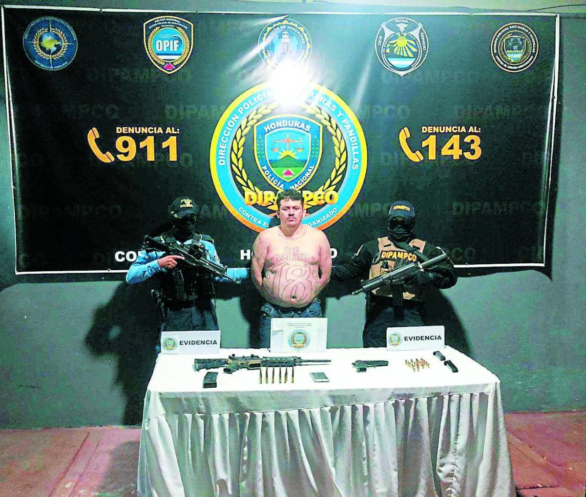 Capturan a cabecilla de la Pandilla 18 que tomó como rehén a una familia