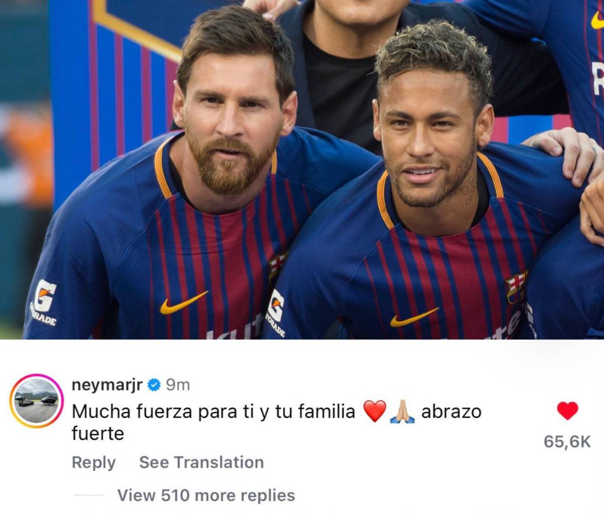 Cristiano Ronaldo dejó de lado la rivalidad y tuvo un gesto conmovedor con Messi