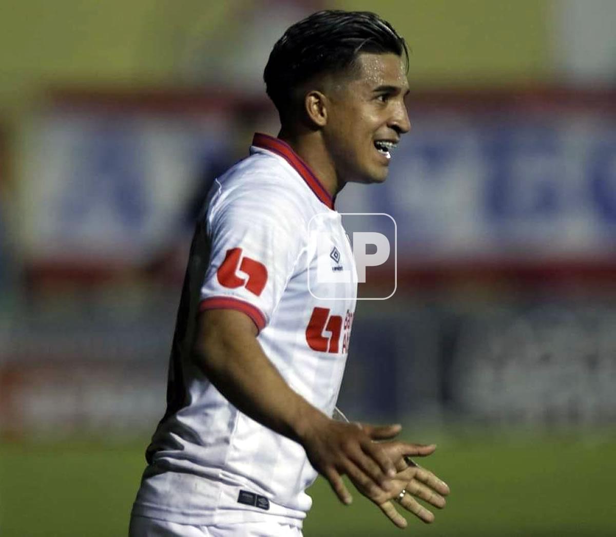 La alegría de Michaell Chirinos tras su golazo.