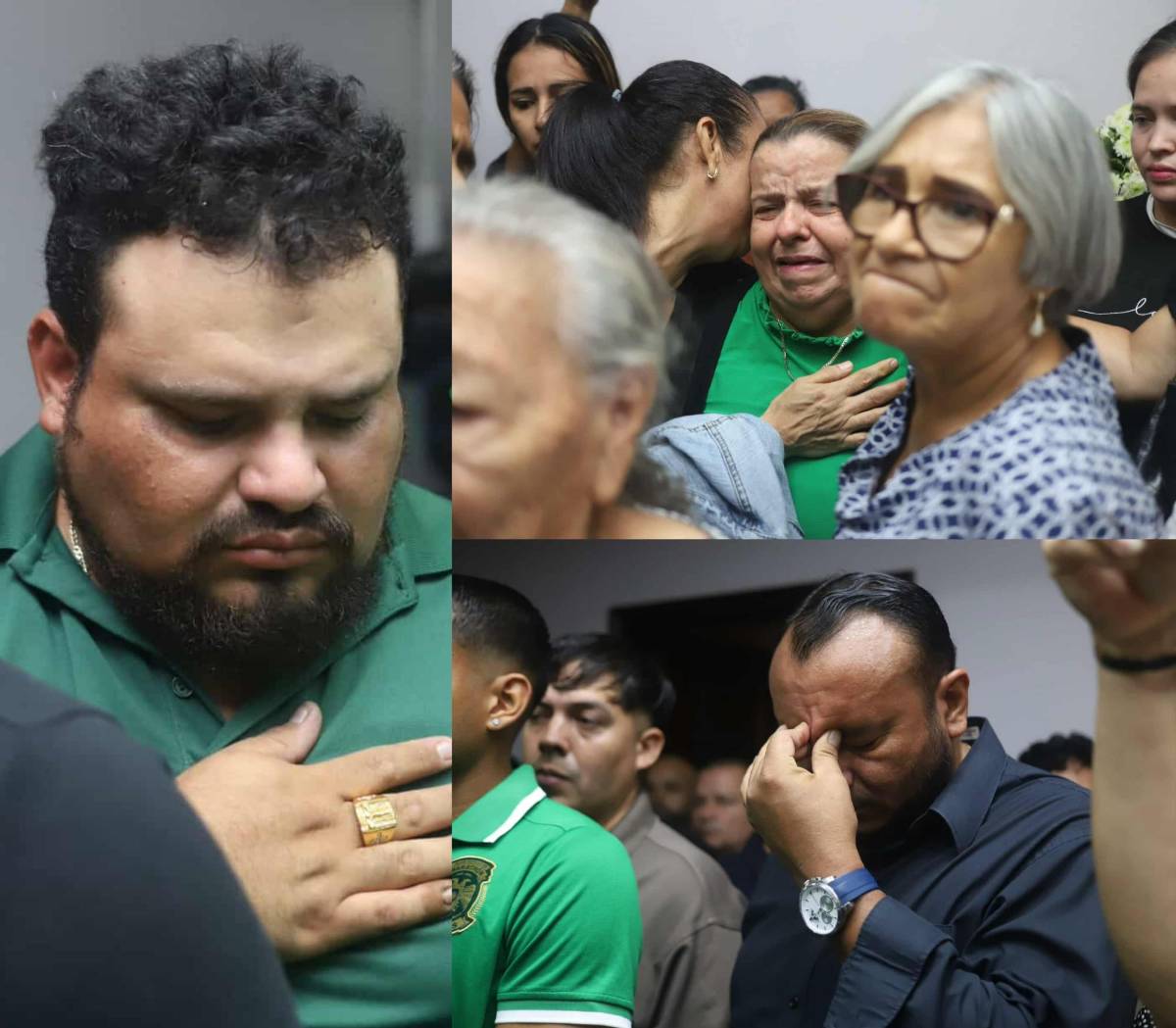 Desgarradoras imágenes en velatorio de Orinson Amaya: Su madre rompió en llanto y aficionados sorprenden