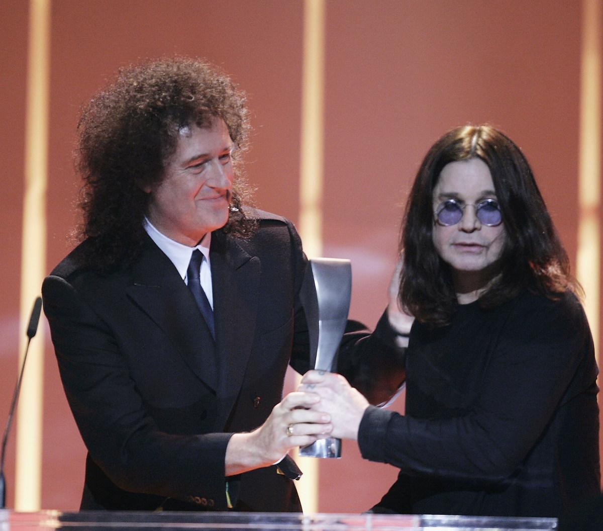 Estrellas del rock le dicen adiós a Ozzy Osbourne