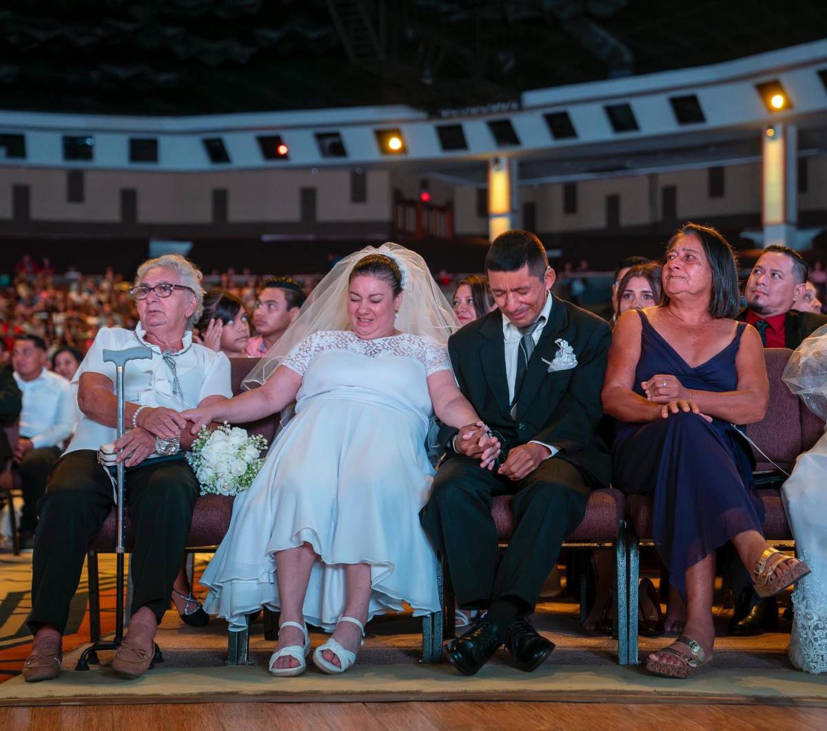 “Soñaba con casarme”, la emotiva historia de Emma y Raúl