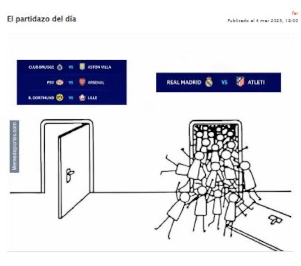 Los memes del triunfo de Real Madrid: se burlan de Atlético y Barcelona
