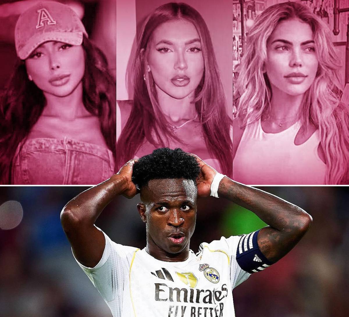Vinicius envuelto en triángulo amoroso: modelo destapa infidelidad y la reacción del brasileño