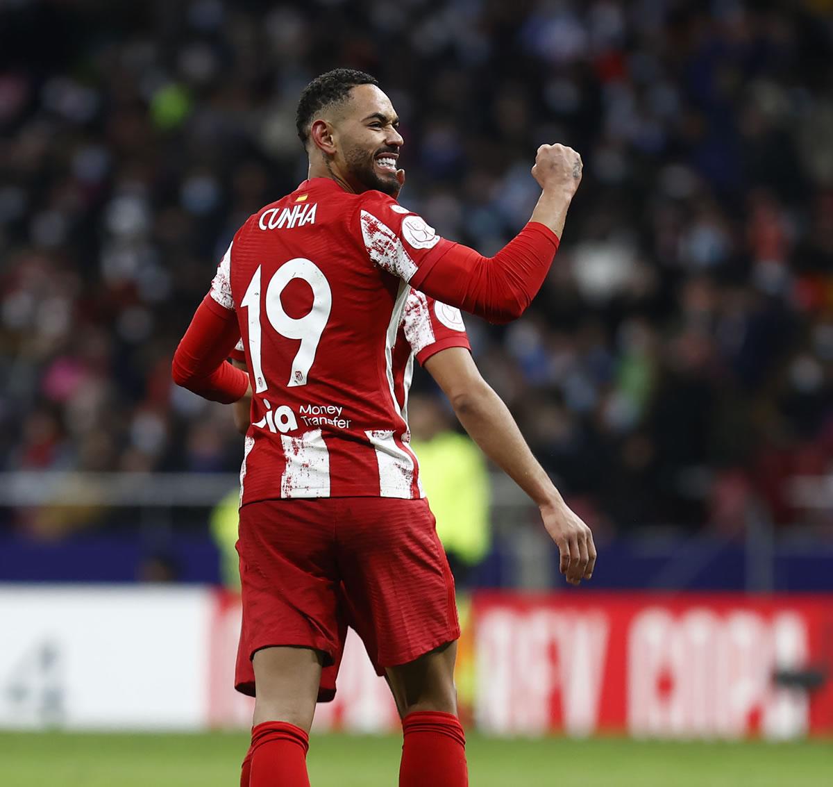 Matheus Cunha firmó el primer gol del partido contra el Rayo Majadahonda.