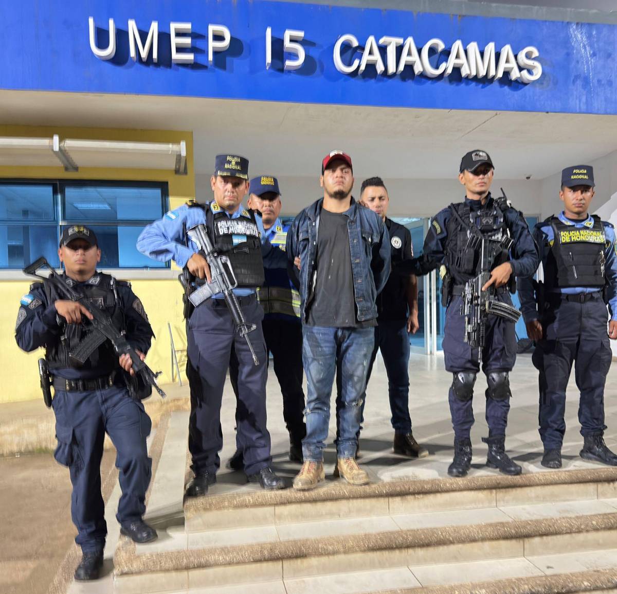 Capturan sujeto que se enfrentó al comisario Nolasco en Catacamas