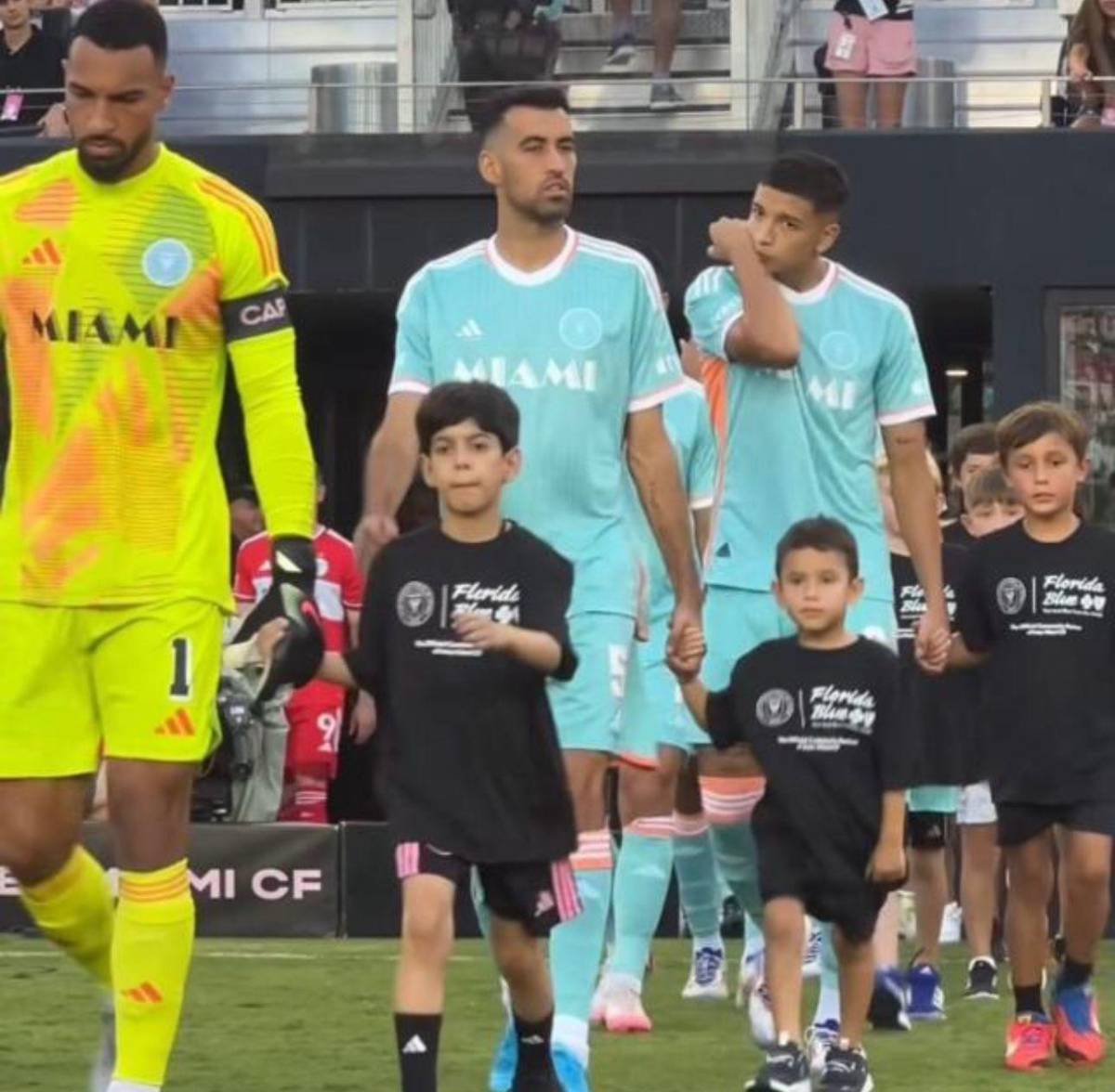 Josué, el niño hondureño que compartió con Messi y el Inter Miami