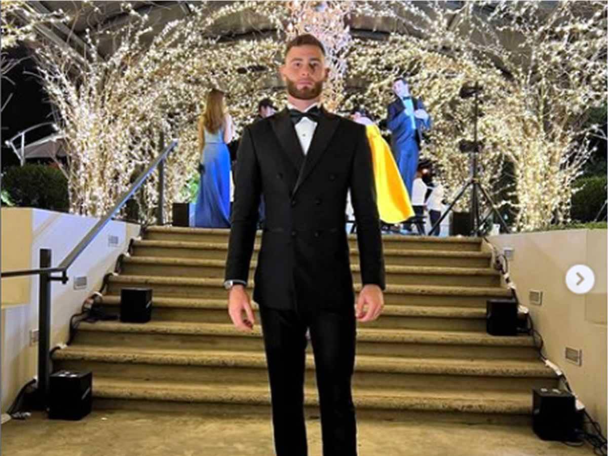 Enrique Facussé debutó recientemente como modelo en la semana de la moda en Tegucigalpa.