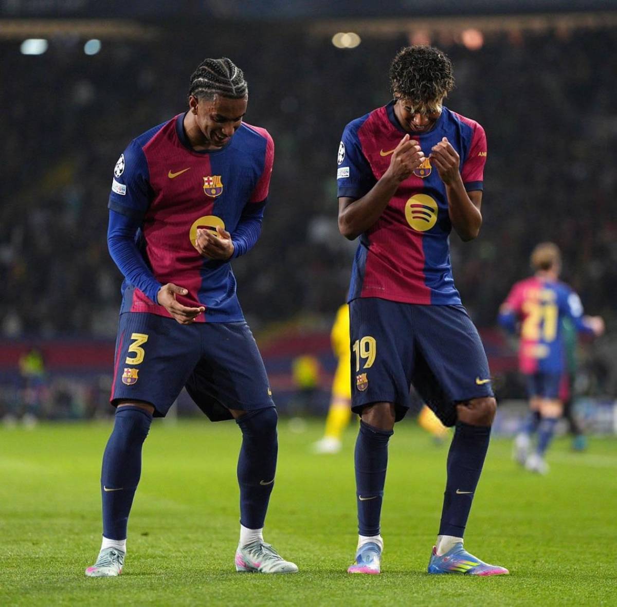 El baile del Barcelona, lujito de Lamine, alarma y tristeza del Dortmund