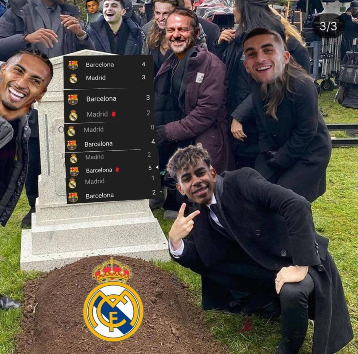 Los memes despedazan al Real Madrid tras perder otro clásico ante Barcelona