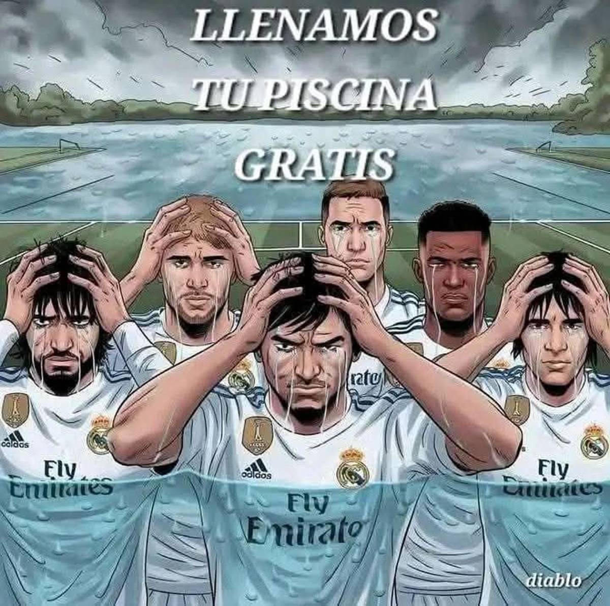 Los memes se burlan del Real Madrid por su plantón en la Copa del Rey