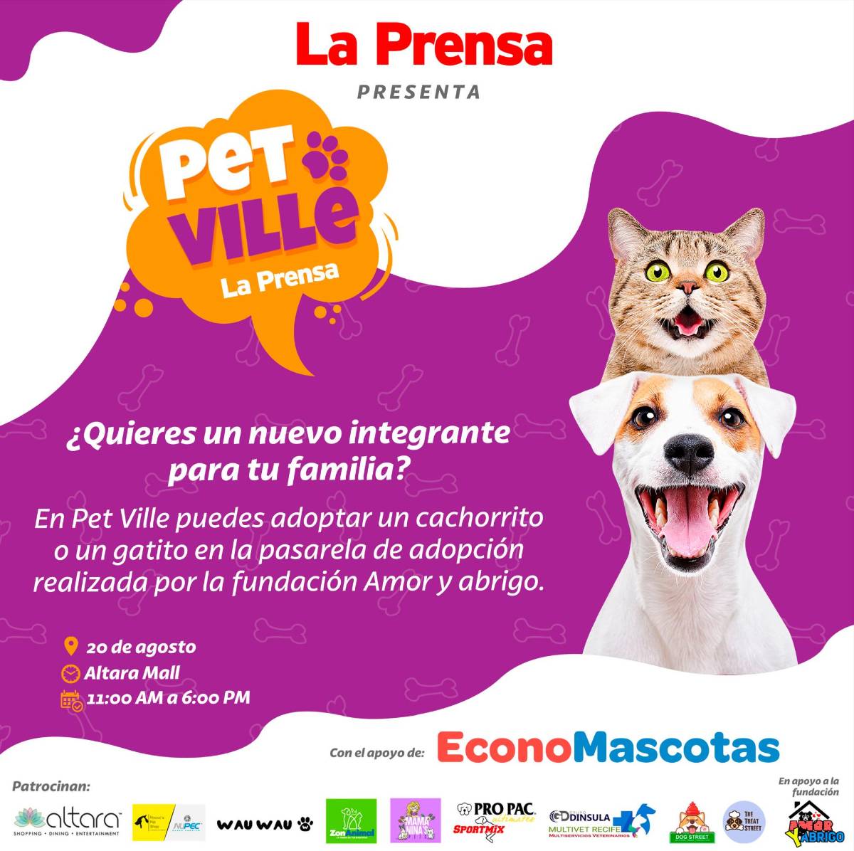 LA PRENSA organiza “Pet Ville”, no se la pierda este sábado