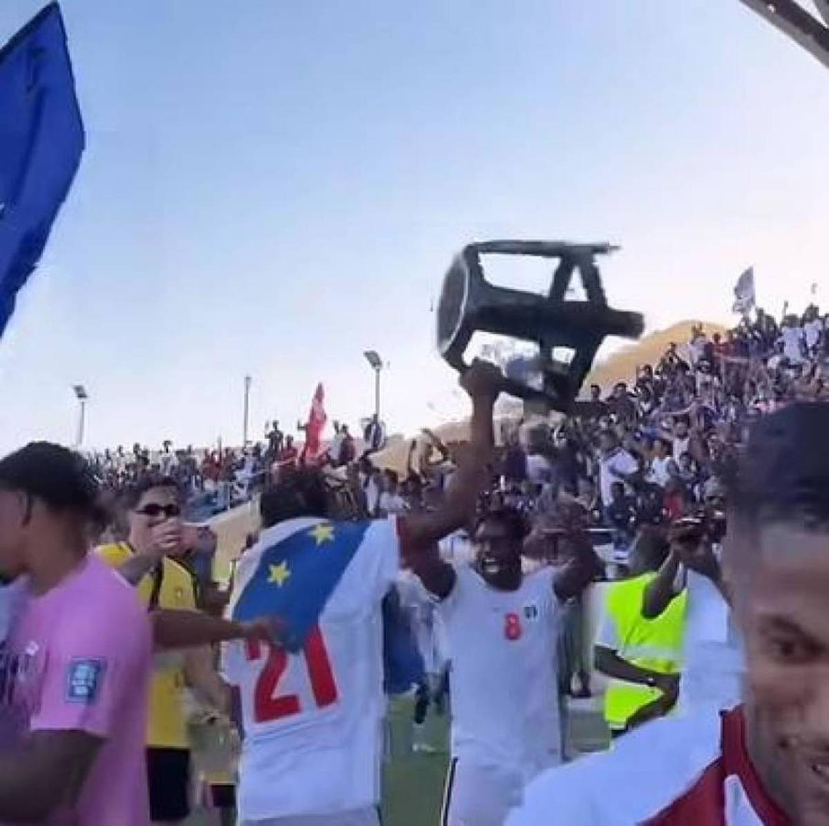 Cabo Verde: locura total tras clasificar a su primer Mundial y festejos a lo Real Madrid