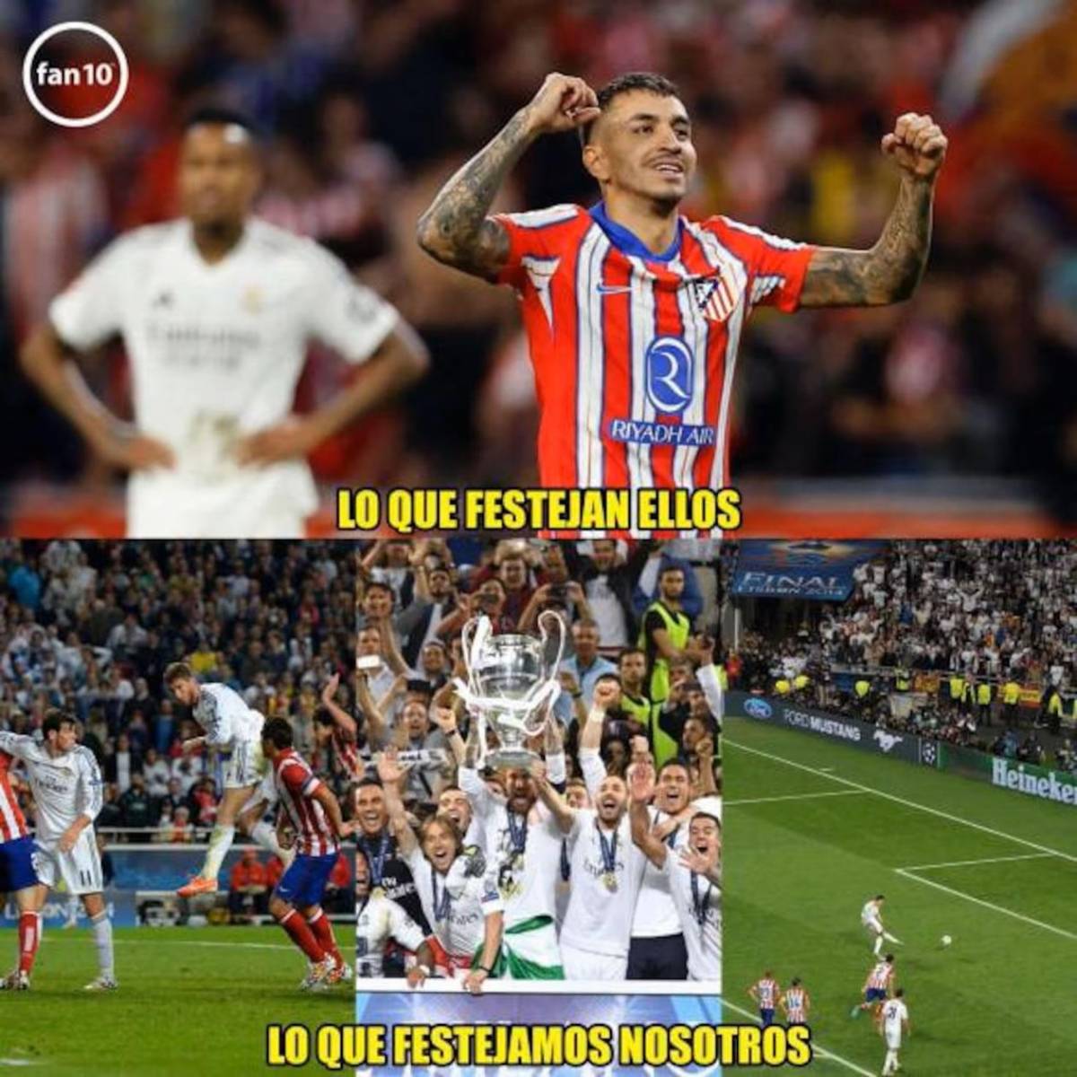 Los memes del triunfo de Real Madrid: se burlan de Atlético y Barcelona