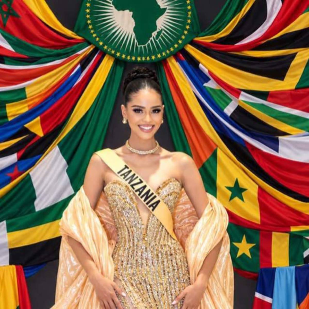 Jihan Dimachk de Tanzania vence a Ecuador y hace historia en el Miss Grand 2026