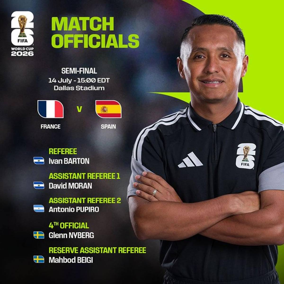Iván Barton se casó antes de hacer historia en el Mundial 2026: ¿quién es su guapa esposa?
