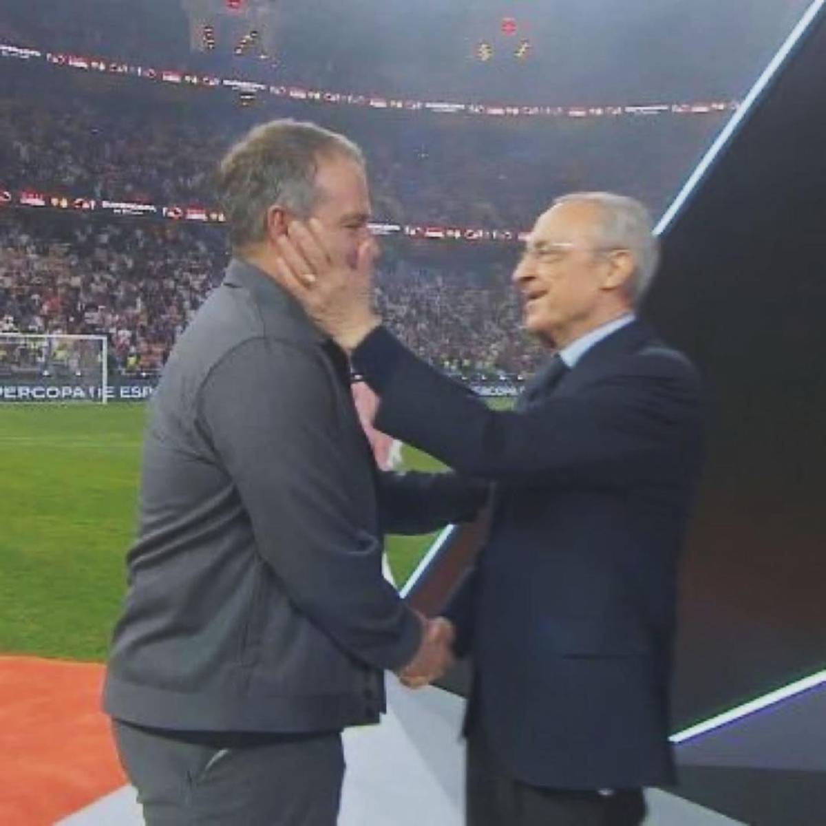 Mbappé mal perdedor, gesto de Florentino con Flick y alocado festejo de Barcelona