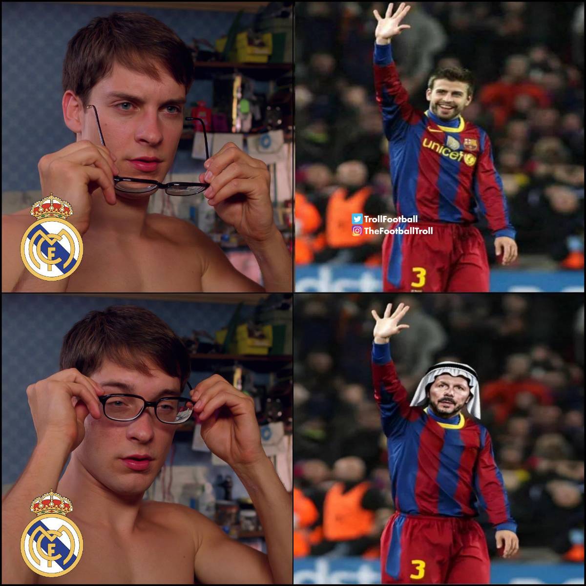 Memes humillan al Real Madrid tras goleada del Atlético en LaLiga